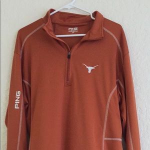 Ping Performance Quarter Zip (orange)